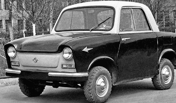 В 1960 году был создан «концепт-кар» СМЗ С-4Б