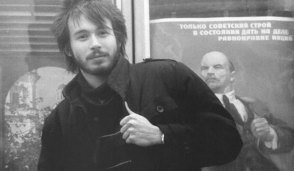 Константин Андреев и Ленин. Москва. 1987 год.