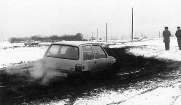 Ходовые испытания ВАЗ-1111 «Ока». 1987 год.